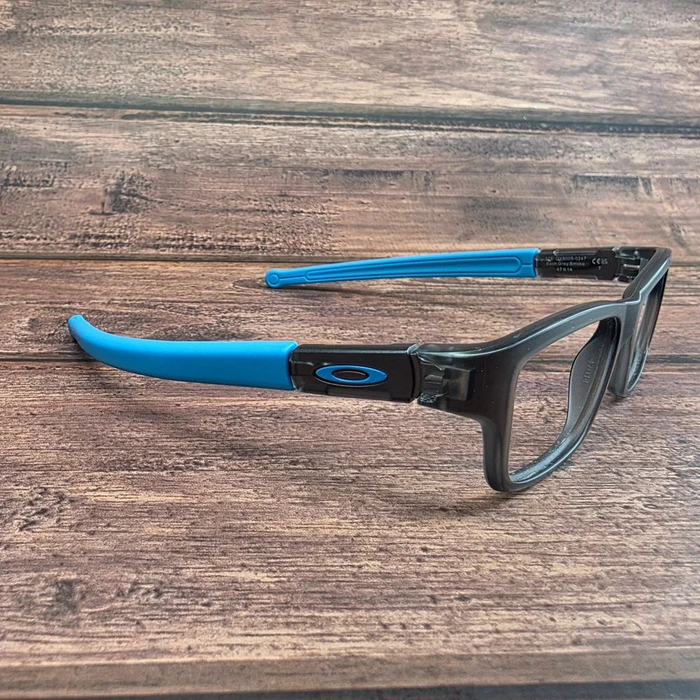 Oakley Marshal XS OY8005-0247 Satin Grey Smoke Blue Eyeglasses 47-14-128